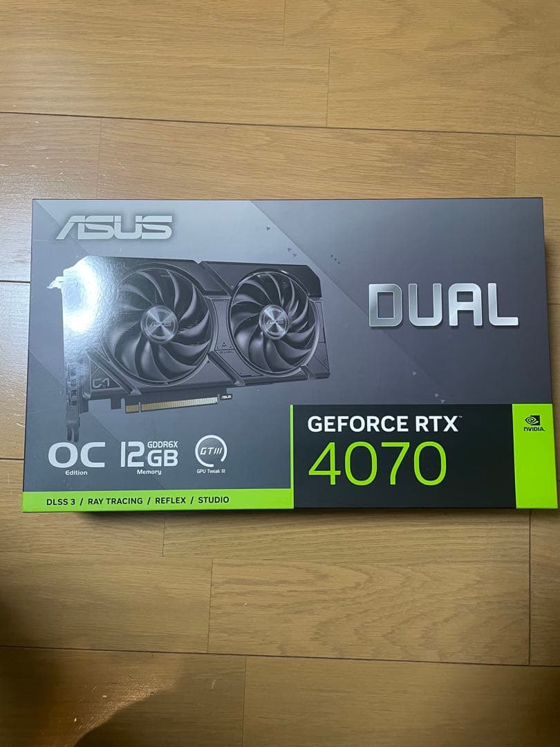 【新品未開封】ASUS GEFORCE RTX 4070 DUAL