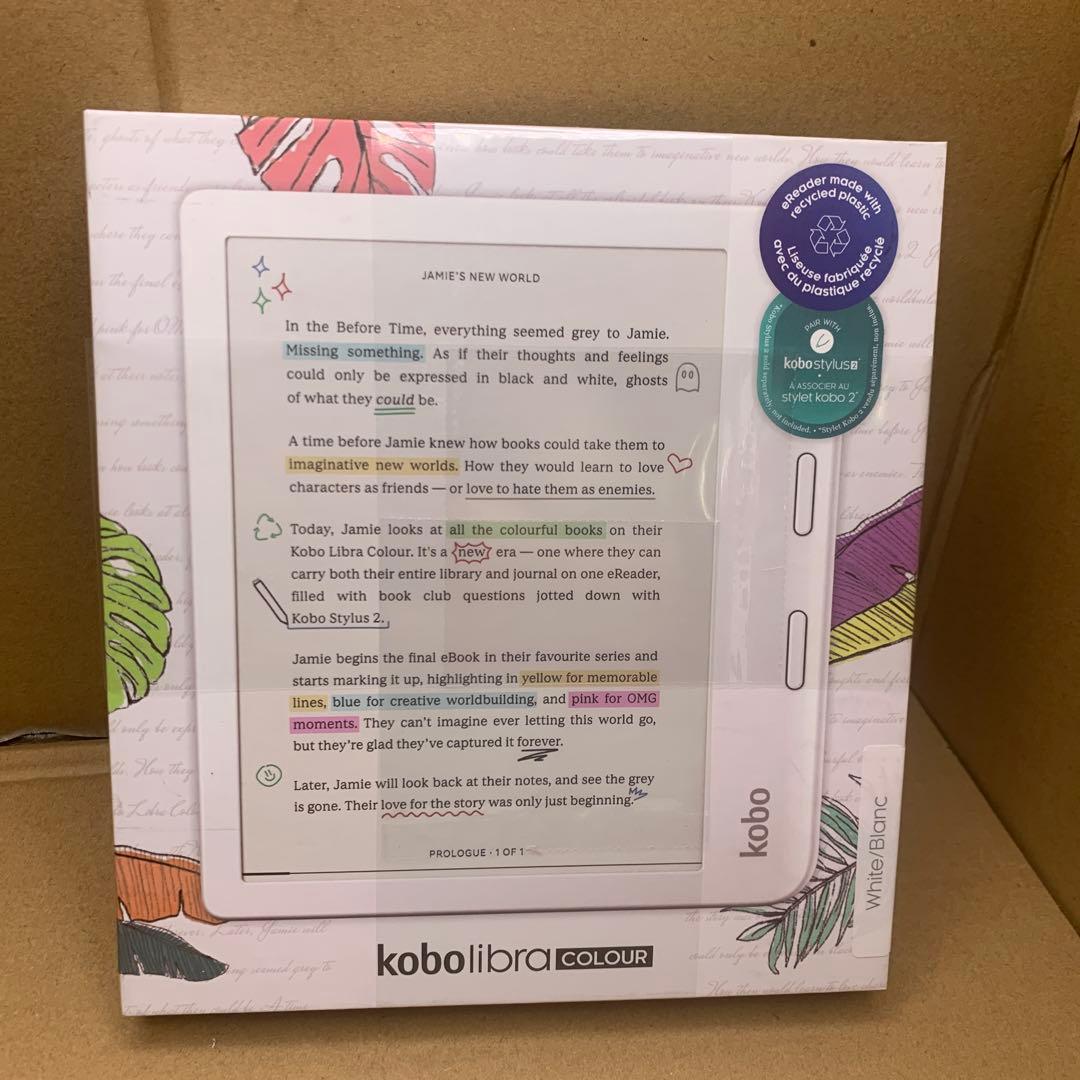Kobo Libra Colour 本体　白