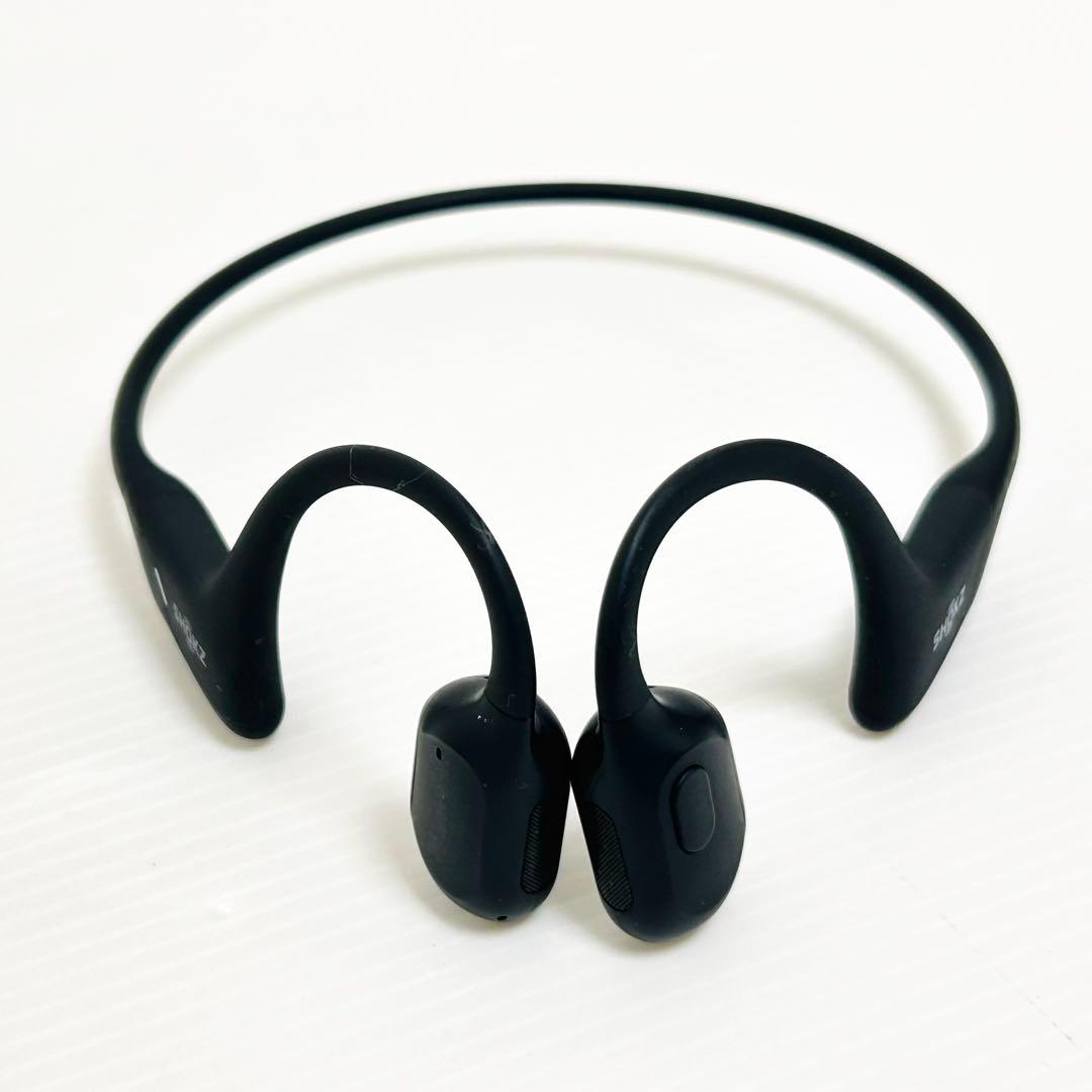 完品 shokz 骨伝導ワイヤレスイヤホン OPENRUN PRO ブラック
