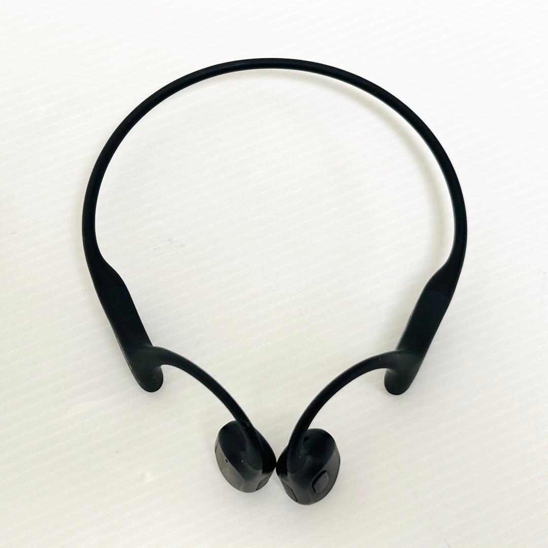 完品 shokz 骨伝導ワイヤレスイヤホン OPENRUN PRO ブラック
