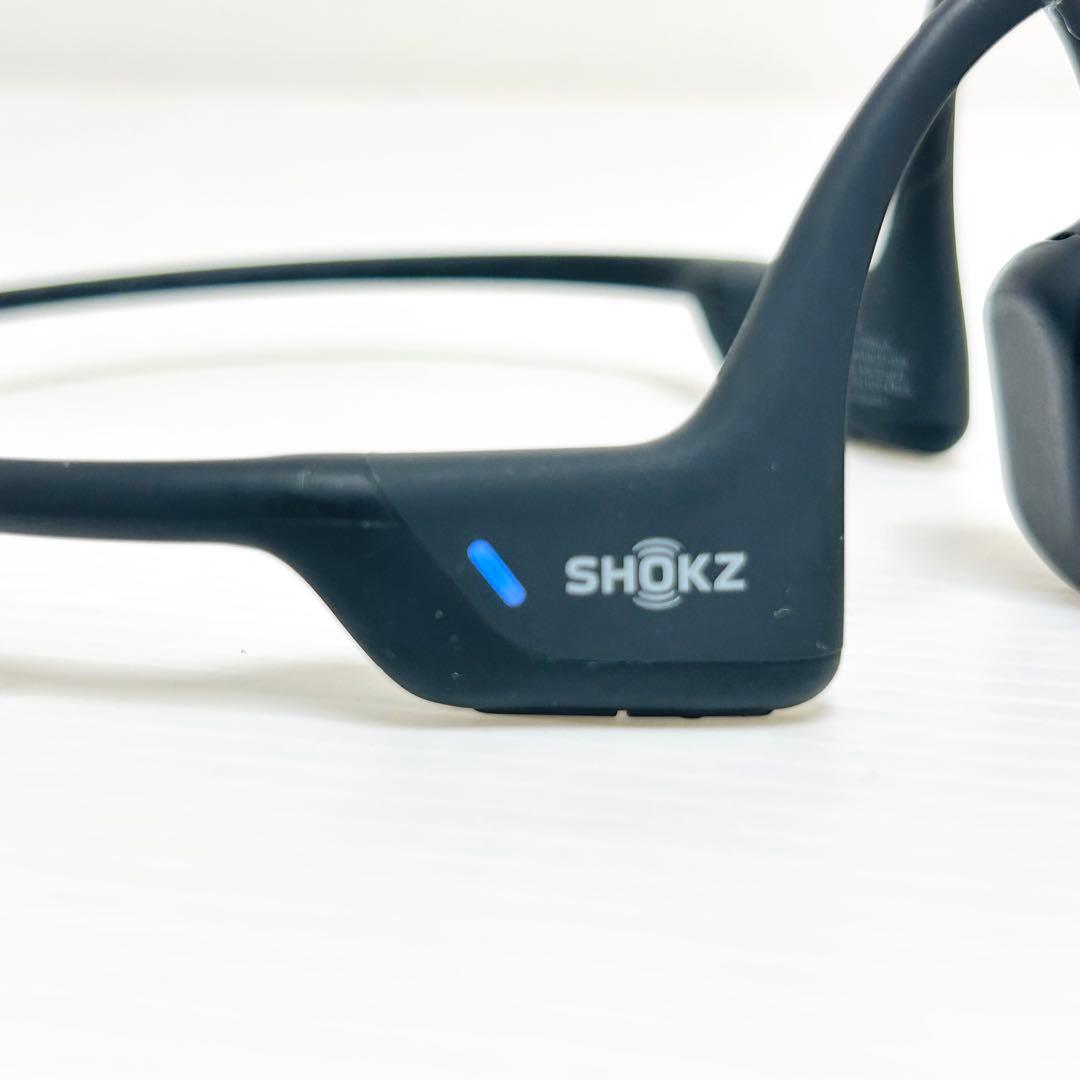 完品 shokz 骨伝導ワイヤレスイヤホン OPENRUN PRO ブラック