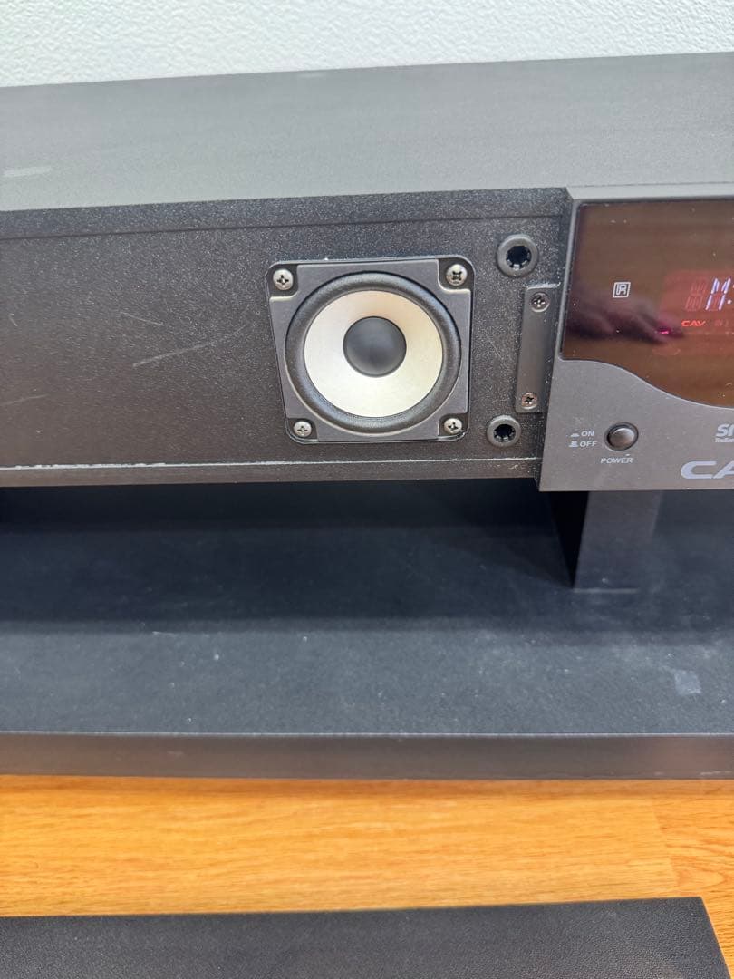 テレビ台CAV THRF-120 スピーカー システム ブラック引取OK