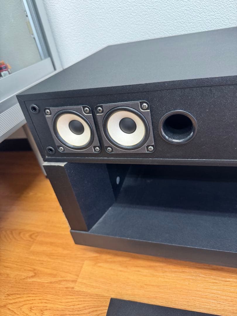 テレビ台CAV THRF-120 スピーカー システム ブラック引取OK