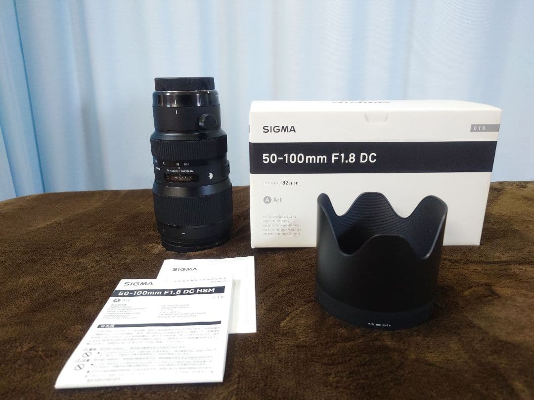 SIGMA 50-100mm F1.8 DC HSM CANONマウント レンズ