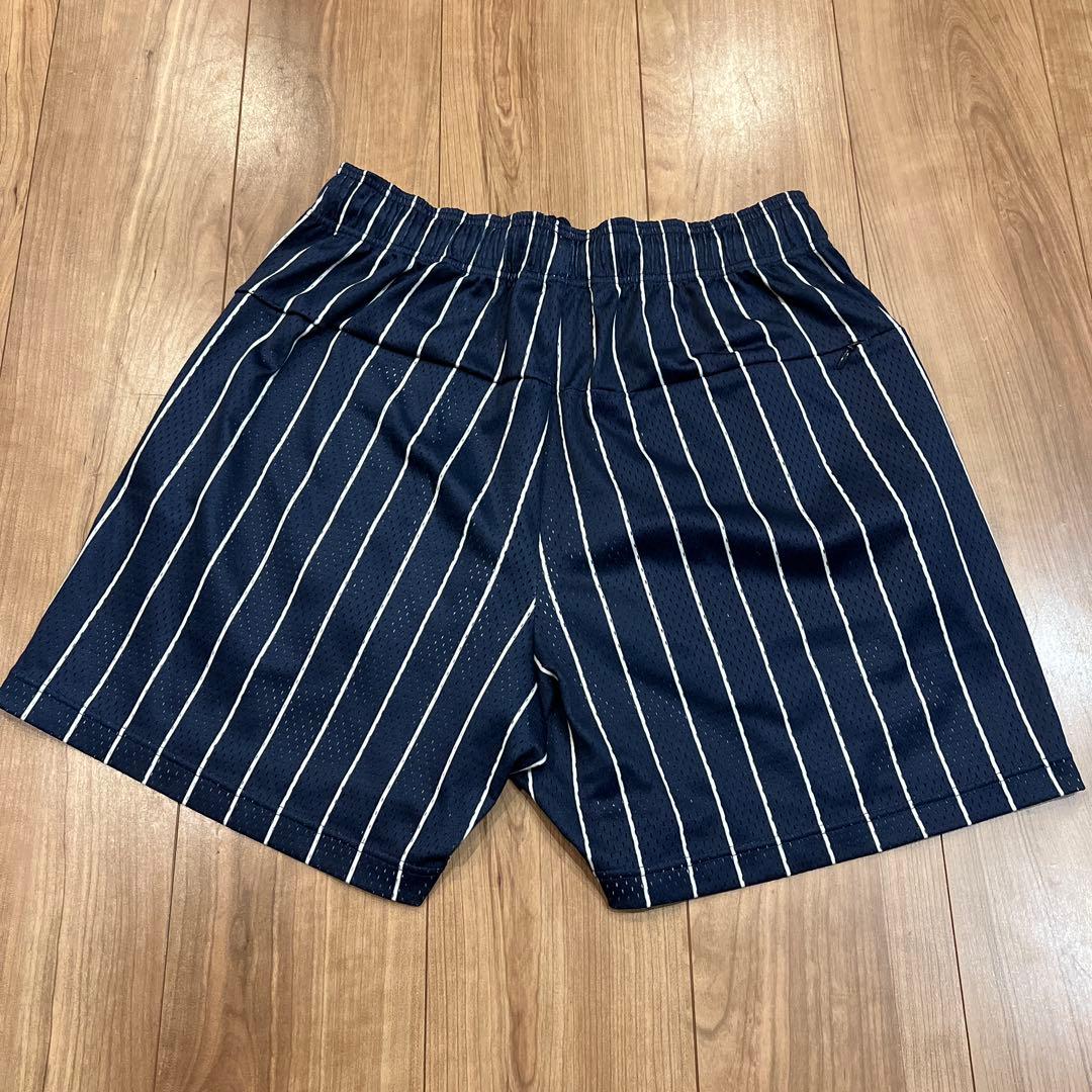 ウェア ballaholic Stripe Mesh Zip Shorts