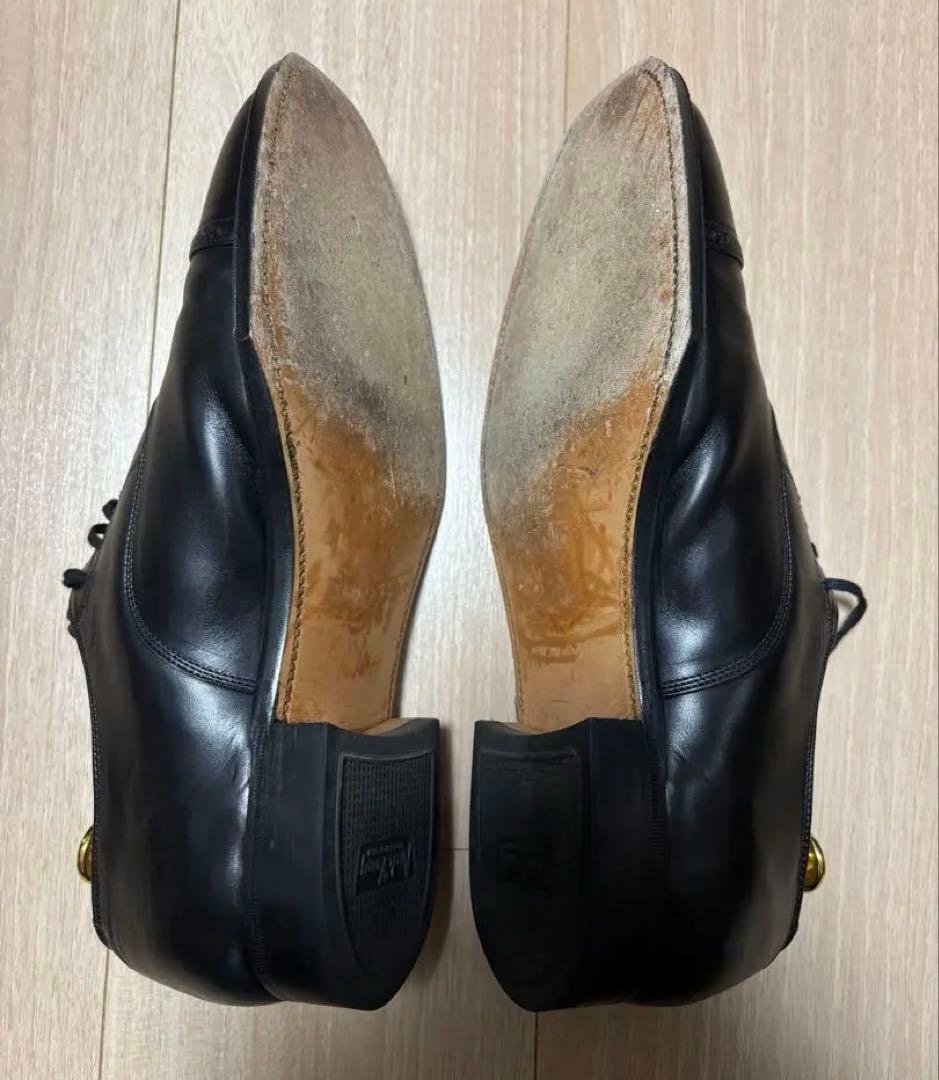 Arch Kerry 黒 レザー ドレスシューズ キャップトゥ 30851