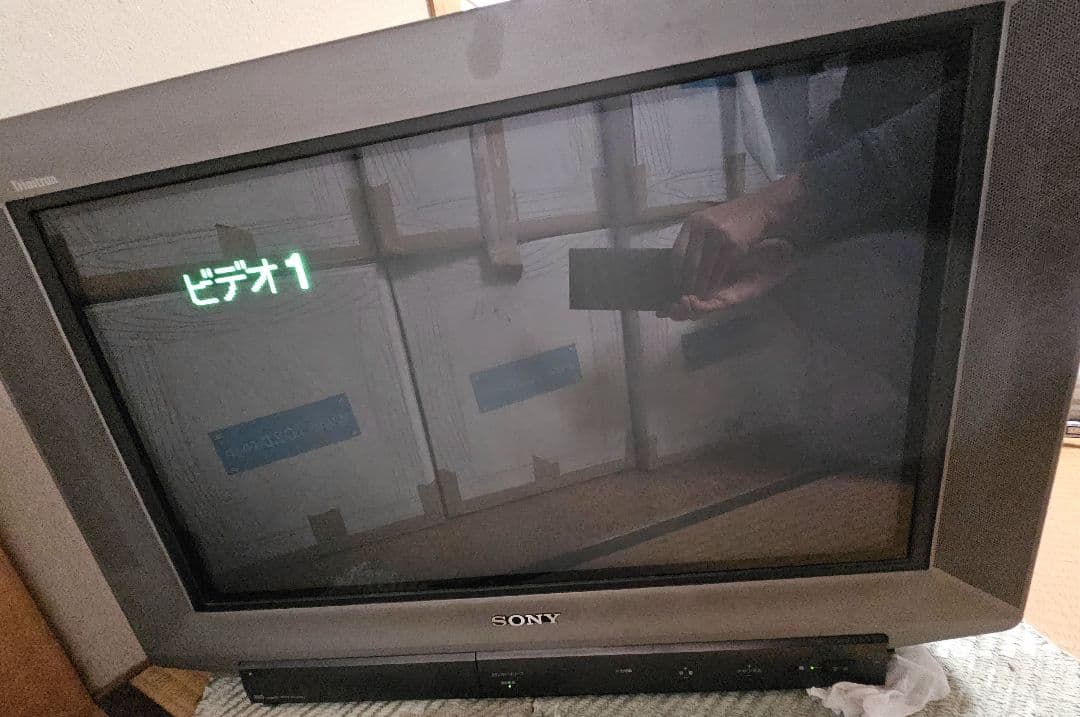 アンティーク SONY トニトロンカラーテレビ KV-２８SF３