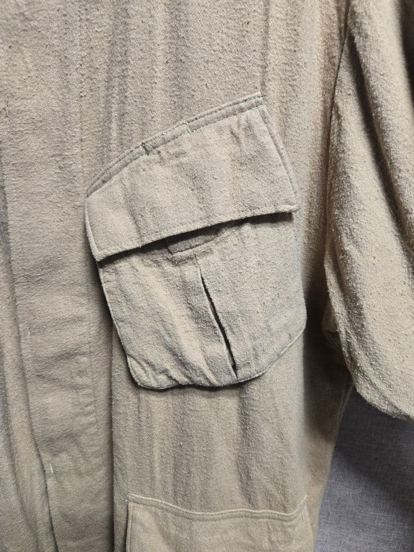 ジャケット・アウター UNUSED jungle fatigue shirt jacket