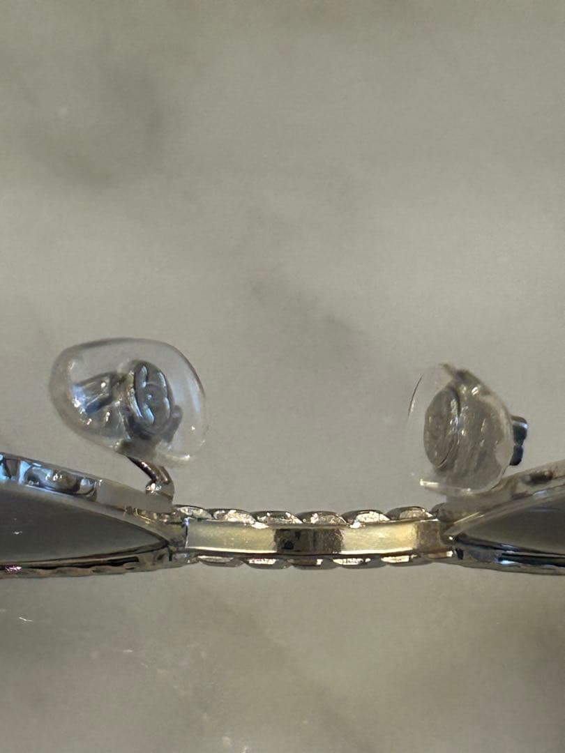 CHANEL サングラス シルバー グレー