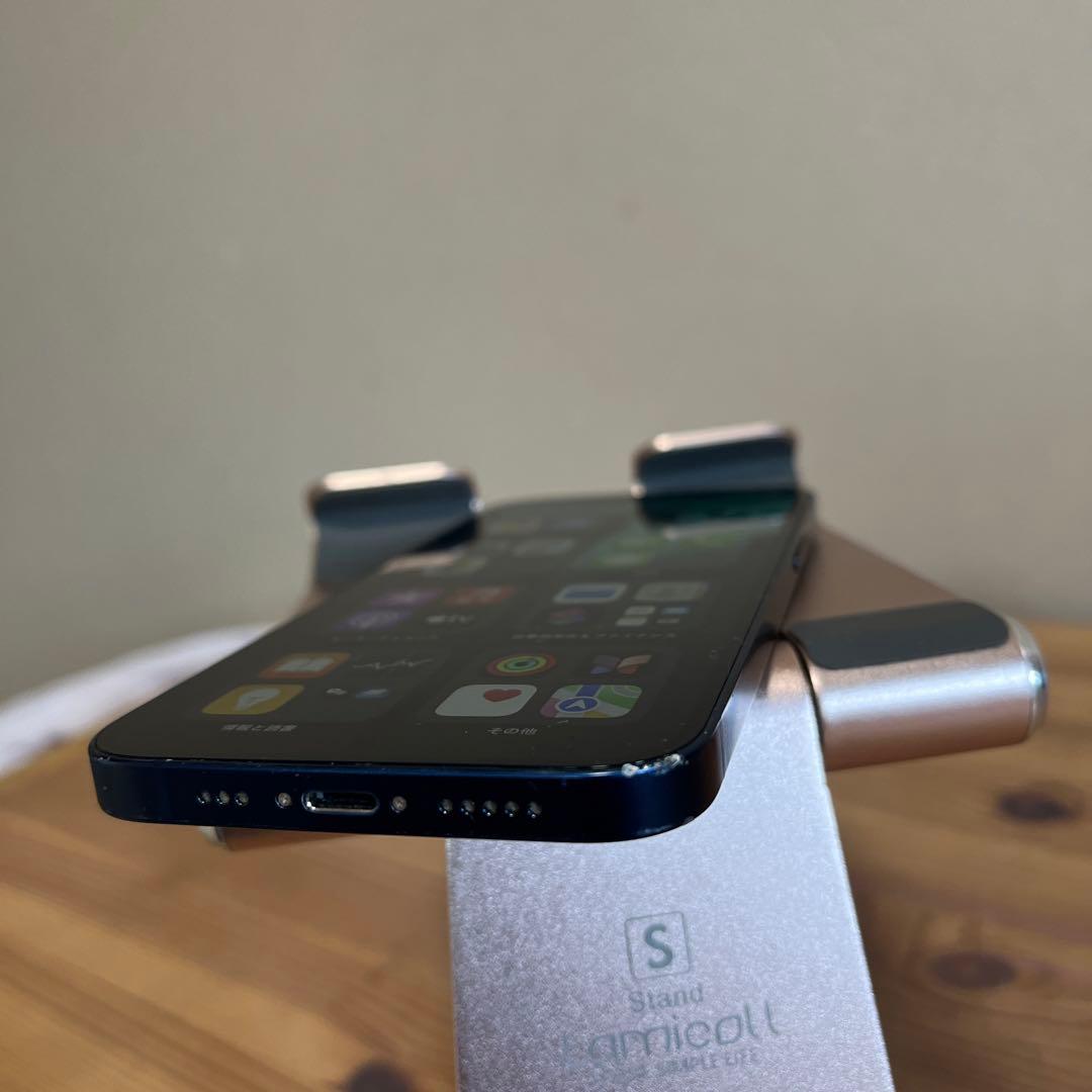 バッテリー新品100%！iPhone12 ブルー　64GB SIMフリー