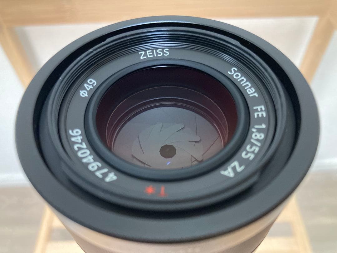 【美品】SONY Sonnar T* FE 55mm F1.8 ZA