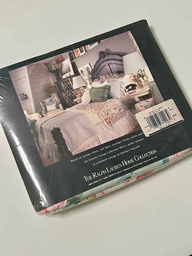 【新品】Ralph Lauren ラルフローレンホーム シングルシーツ USA製