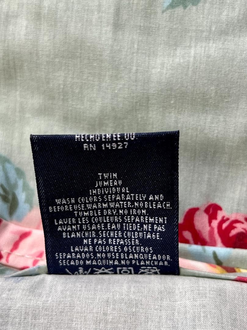 【新品】Ralph Lauren ラルフローレンホーム シングルシーツ USA製