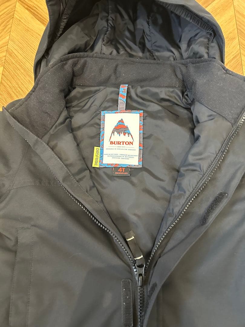 Burton ブラック スキーウェア 4T