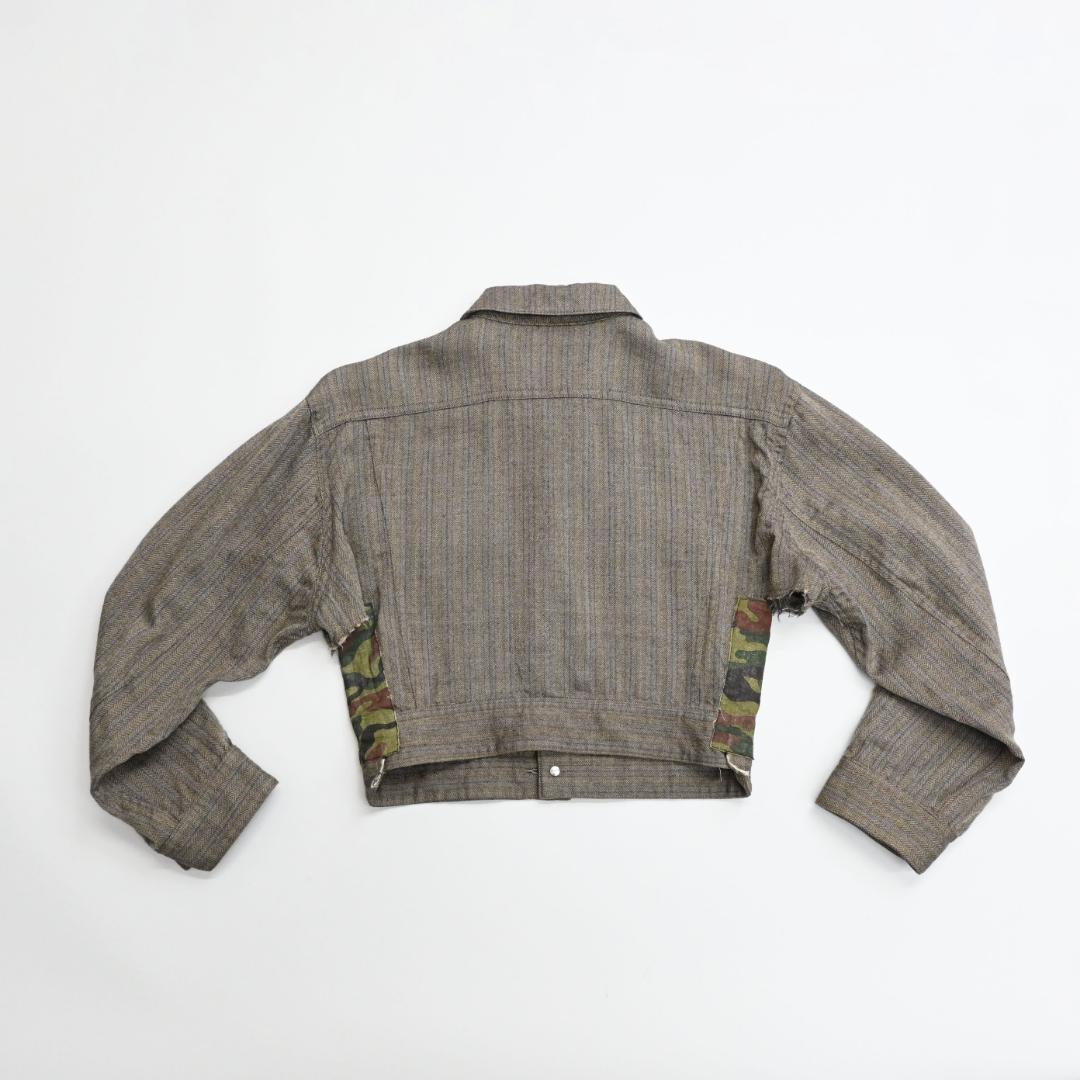■ 46539★年 コムデギャルソン ジャケット ヘリンボーン 迷彩柄