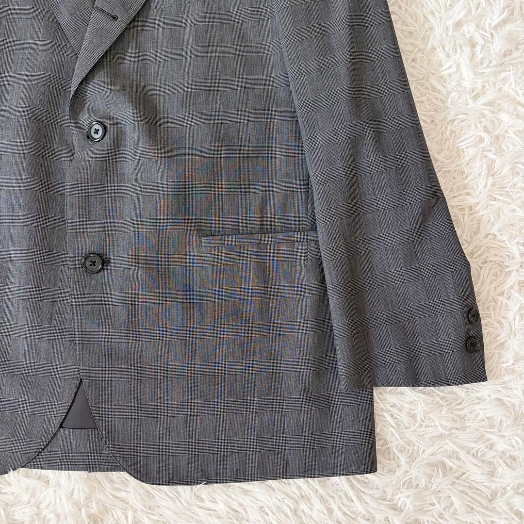 極美品　ブルックスブラザーズ　Madison スーツ　グレンチェック　グレー
