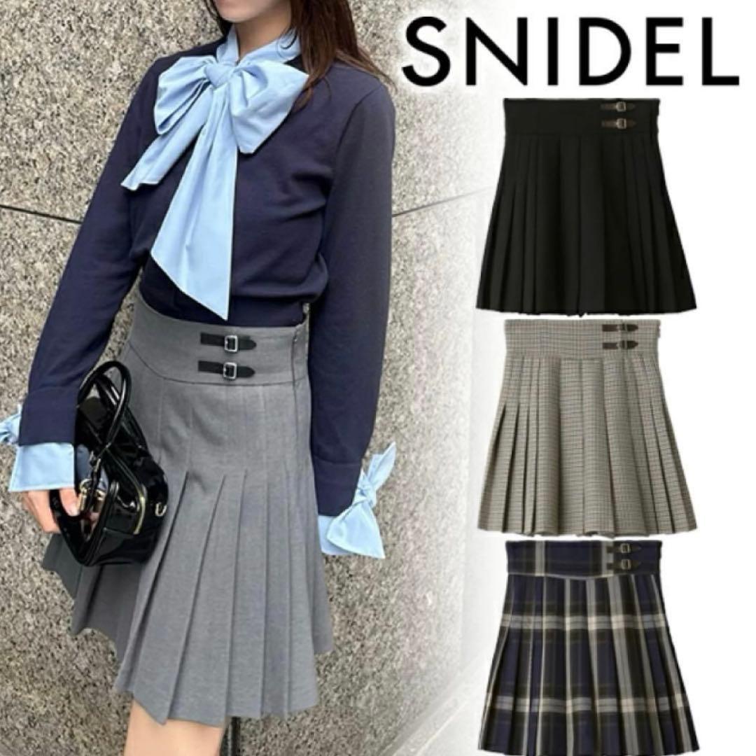 snidel プリーツスカショーパン