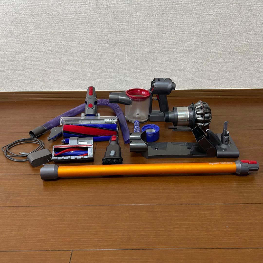 Dyson - V8 SV10Kコードレス掃除機 バッテリー変更アダプター使用