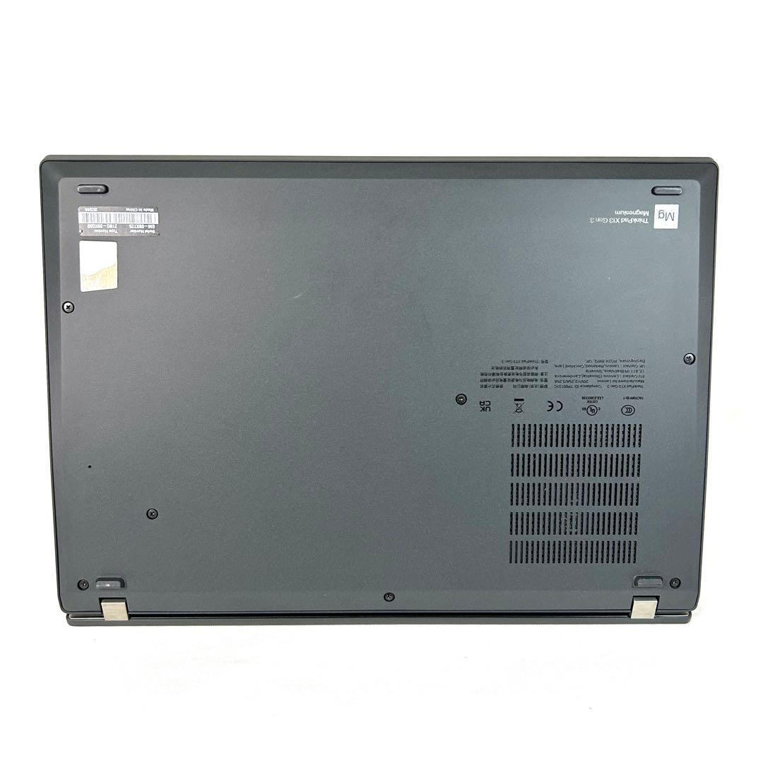 美品 Lenovo ThinkPad X13 Gen3 16GB バッテリー良好
