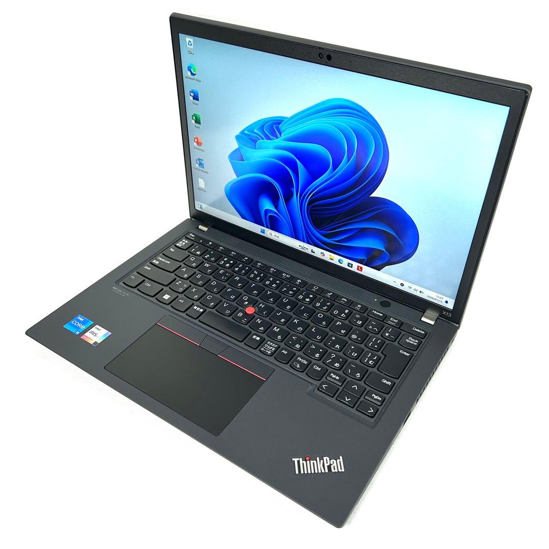 美品 Lenovo ThinkPad X13 Gen3 16GB バッテリー良好