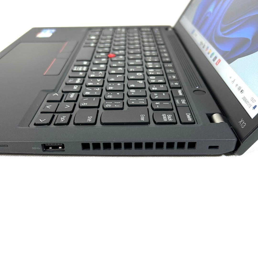 美品 Lenovo ThinkPad X13 Gen3 16GB バッテリー良好