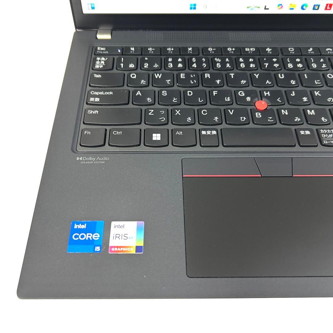 美品 Lenovo ThinkPad X13 Gen3 16GB バッテリー良好