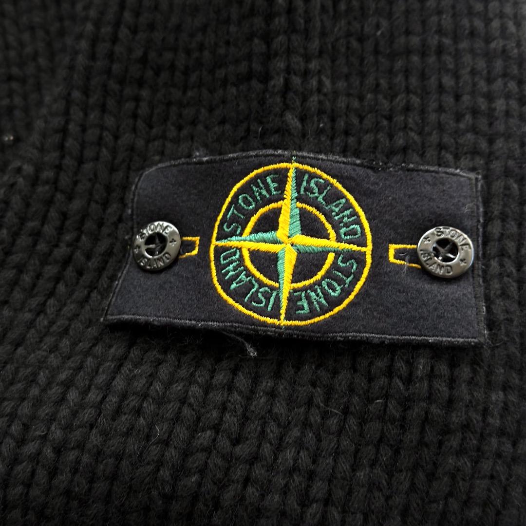 STONE  ニットブルゾン XL ブラック 2003A/W