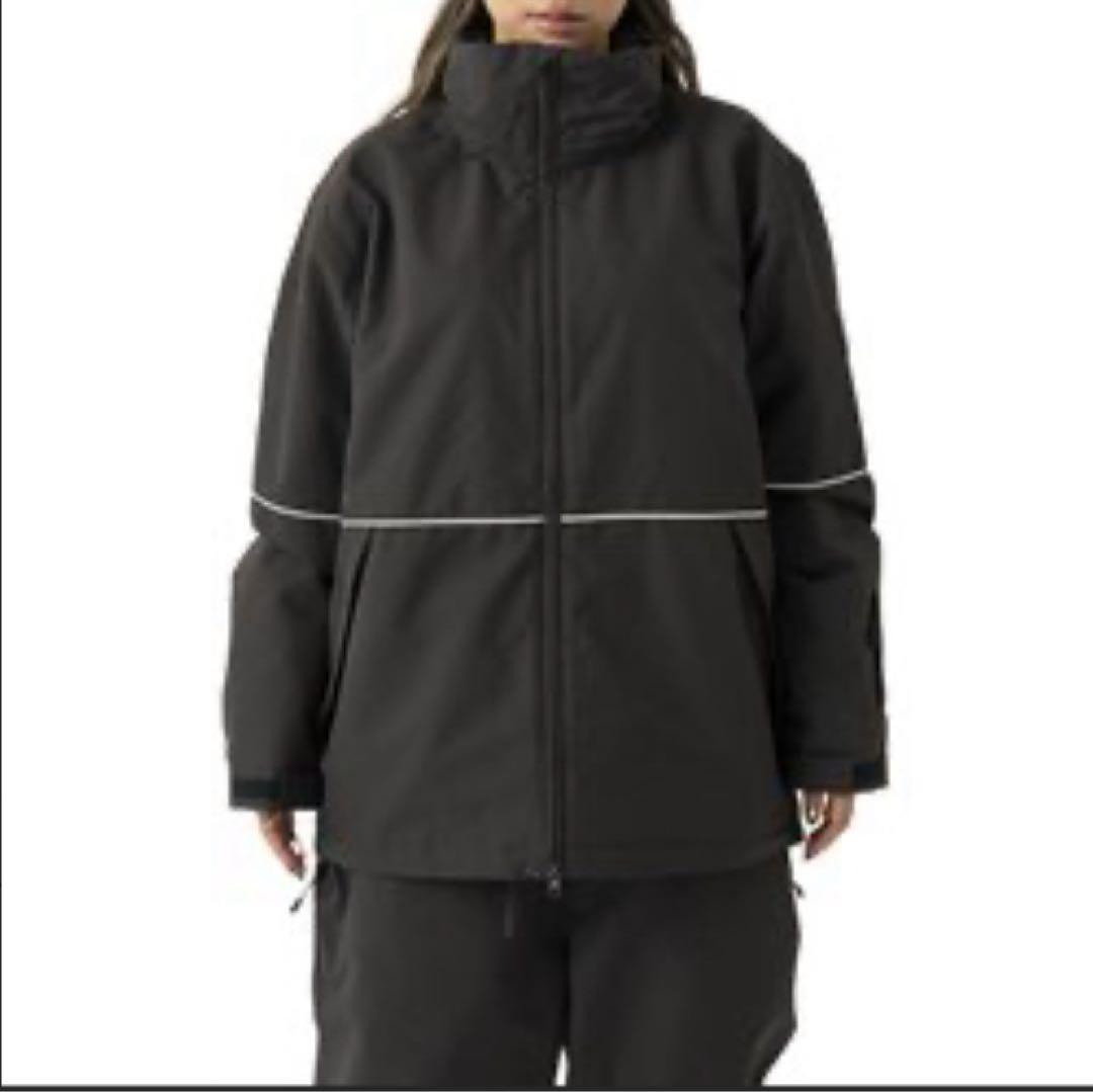 オーシャンパシフィック スノーボードウェア 上下セット Sサイズ ブラック