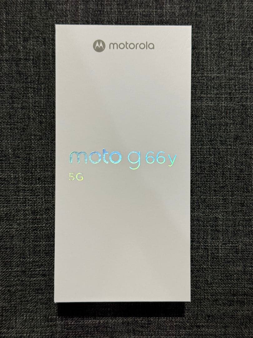 Motorola moto g 66 y 5G ブラックオイスター