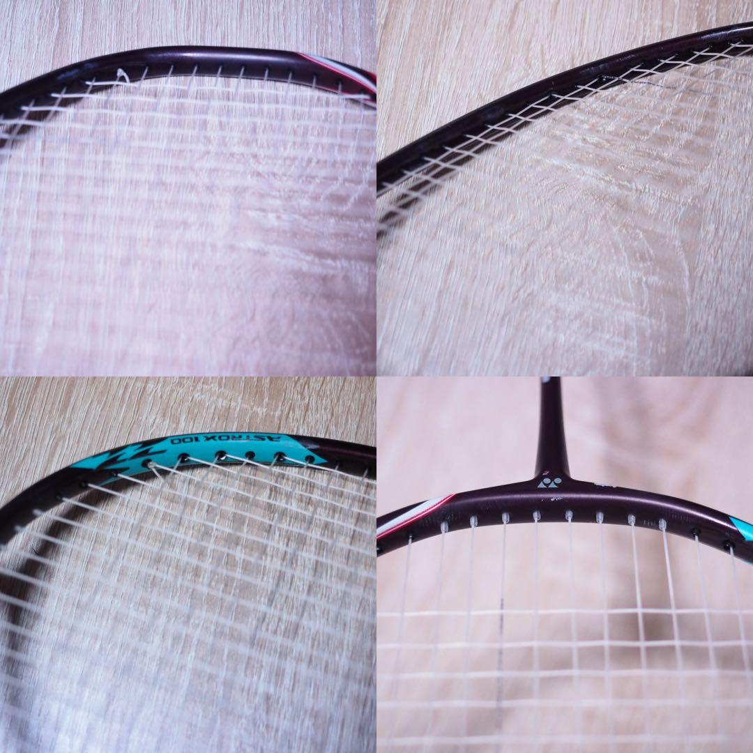 ヨネックス　クレナイ　YONEX アストロクス100ZZ 4UG5 AX 紅
