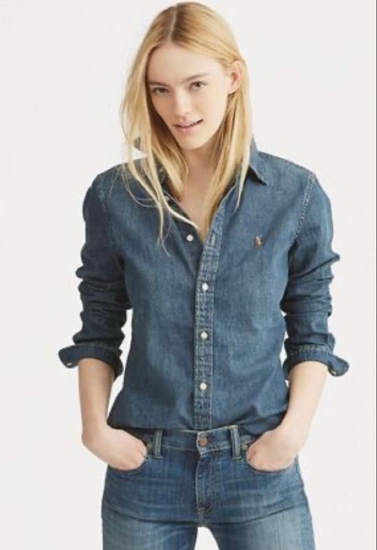 新品ラルフローレン　POLO RALPH LAUREN レディース　デニムシャツ