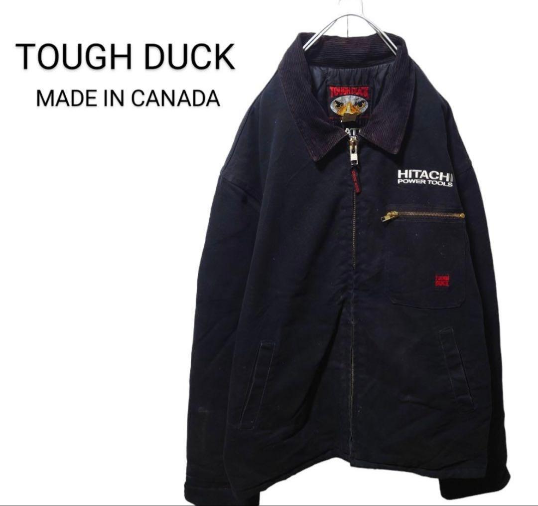 【TOUGH DUCK】カナダ製 企業ロゴ刺繍 デトロイトジャケット S-366