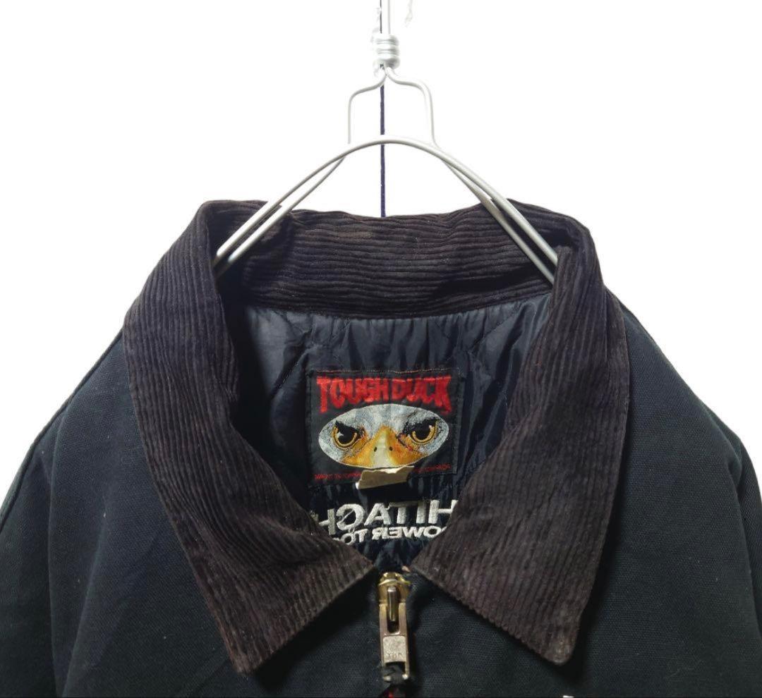 【TOUGH DUCK】カナダ製 企業ロゴ刺繍 デトロイトジャケット S-366