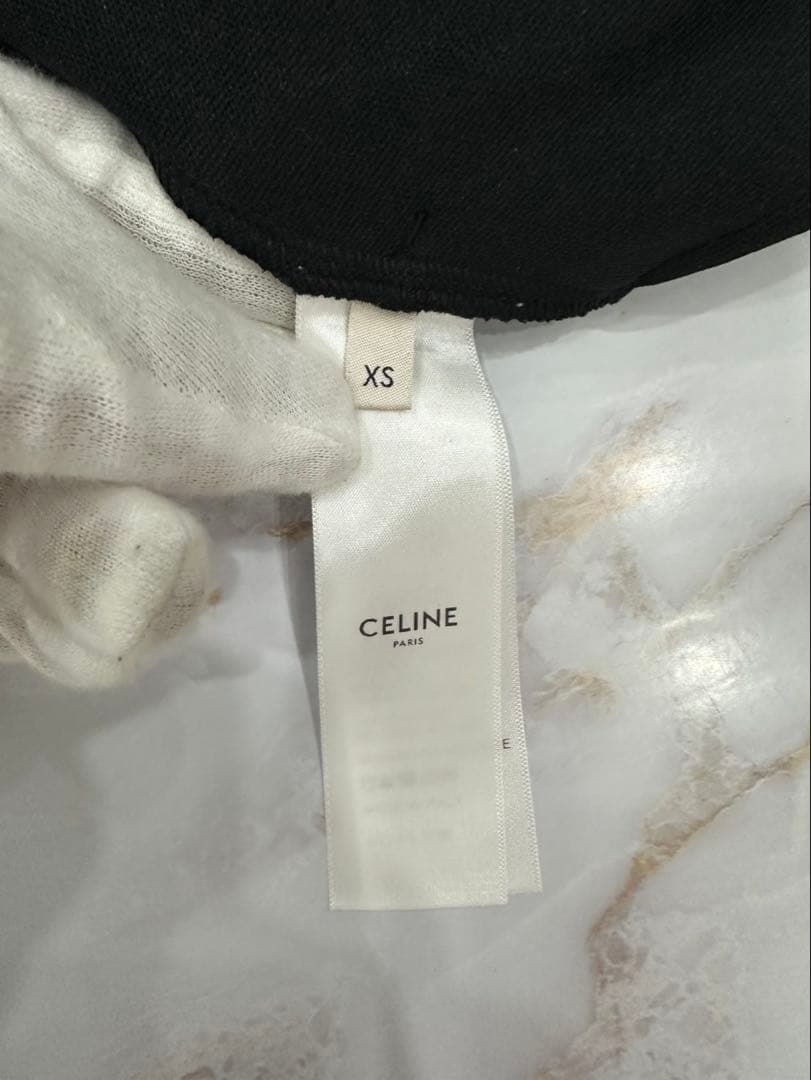 CELINE 2Z144121O ロゴジャージーショートパンツ