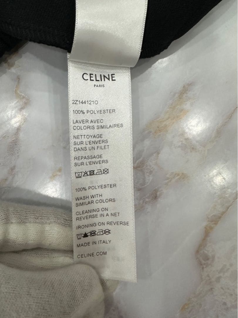 CELINE 2Z144121O ロゴジャージーショートパンツ