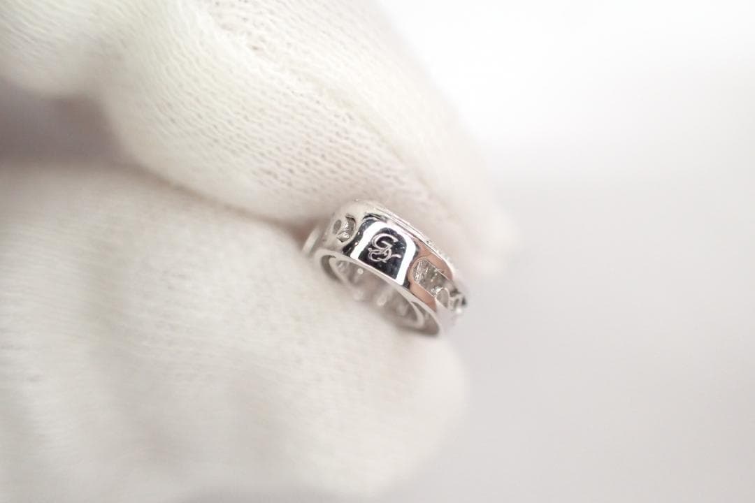 26/美品 ノンブル ゆきざき ユキザキ K18WG ダイヤ ペンダントトップ