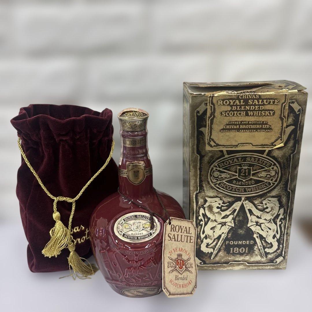 未開栓CHIVAS  SALUTE21年スコッチウイスキー