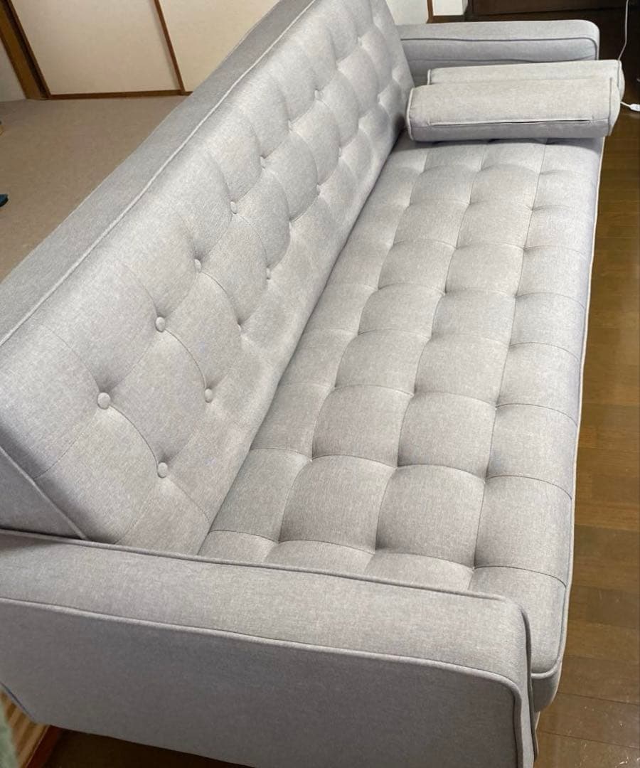 「美品」ニトリソファーベッド3人掛