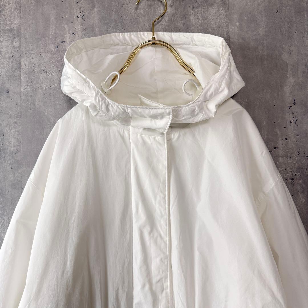 m*k様 美品✨エディットフォールル スノーカモショートパーカー　ホワイト 36