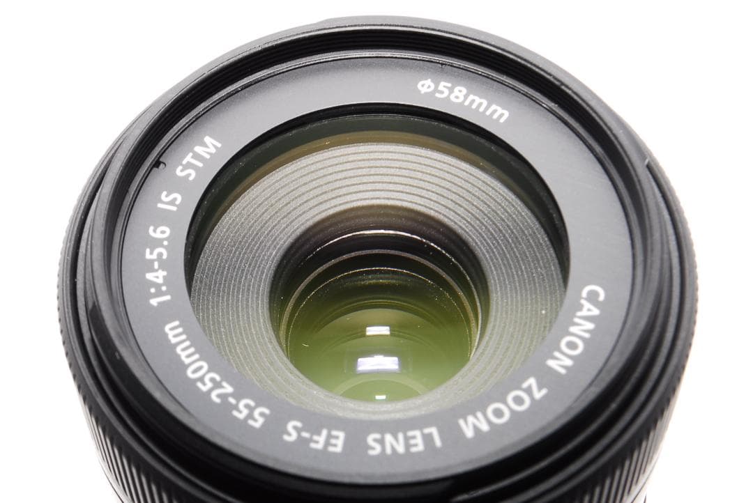 Canon EF-S 55-250mm F4-5.6 IS STM美品望遠レンズ