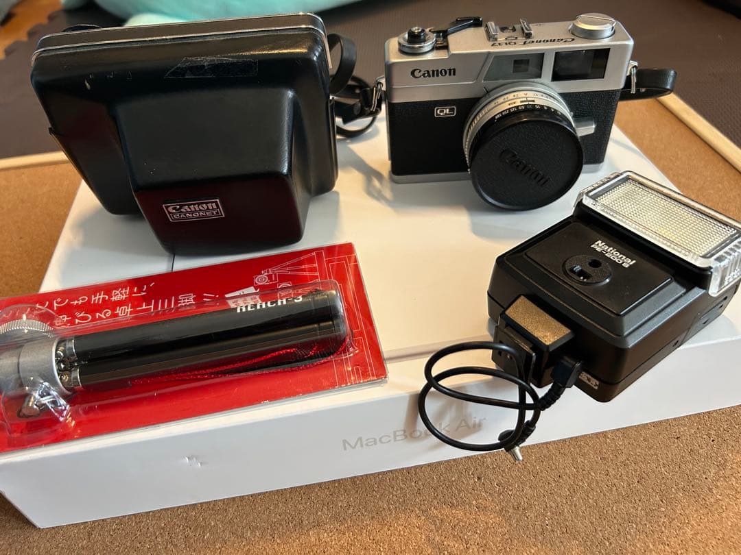 Canon Canonet QL17 フィルムカメラ セット AE動作OK