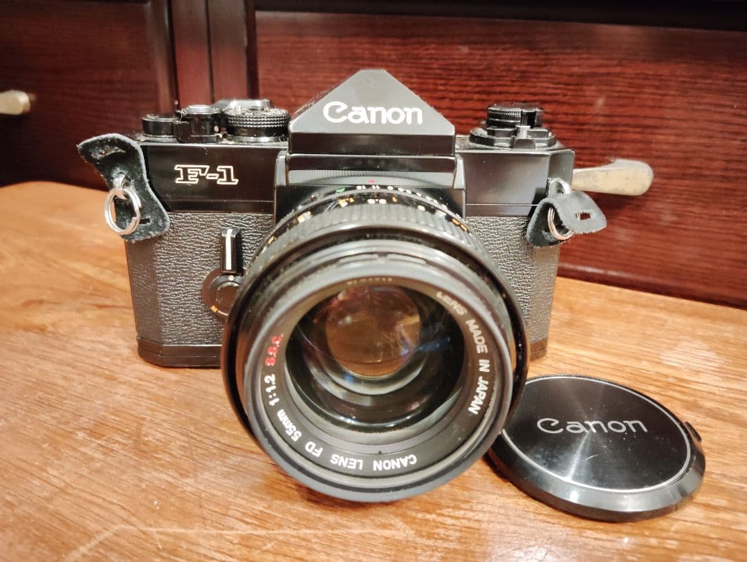 Canon F-1 初期モデル+レンズ FD 55mm f/1.2