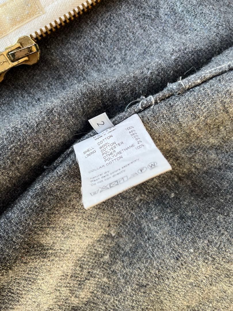 UNUSED アンユーズド US1870 Duck coverall サイズ2