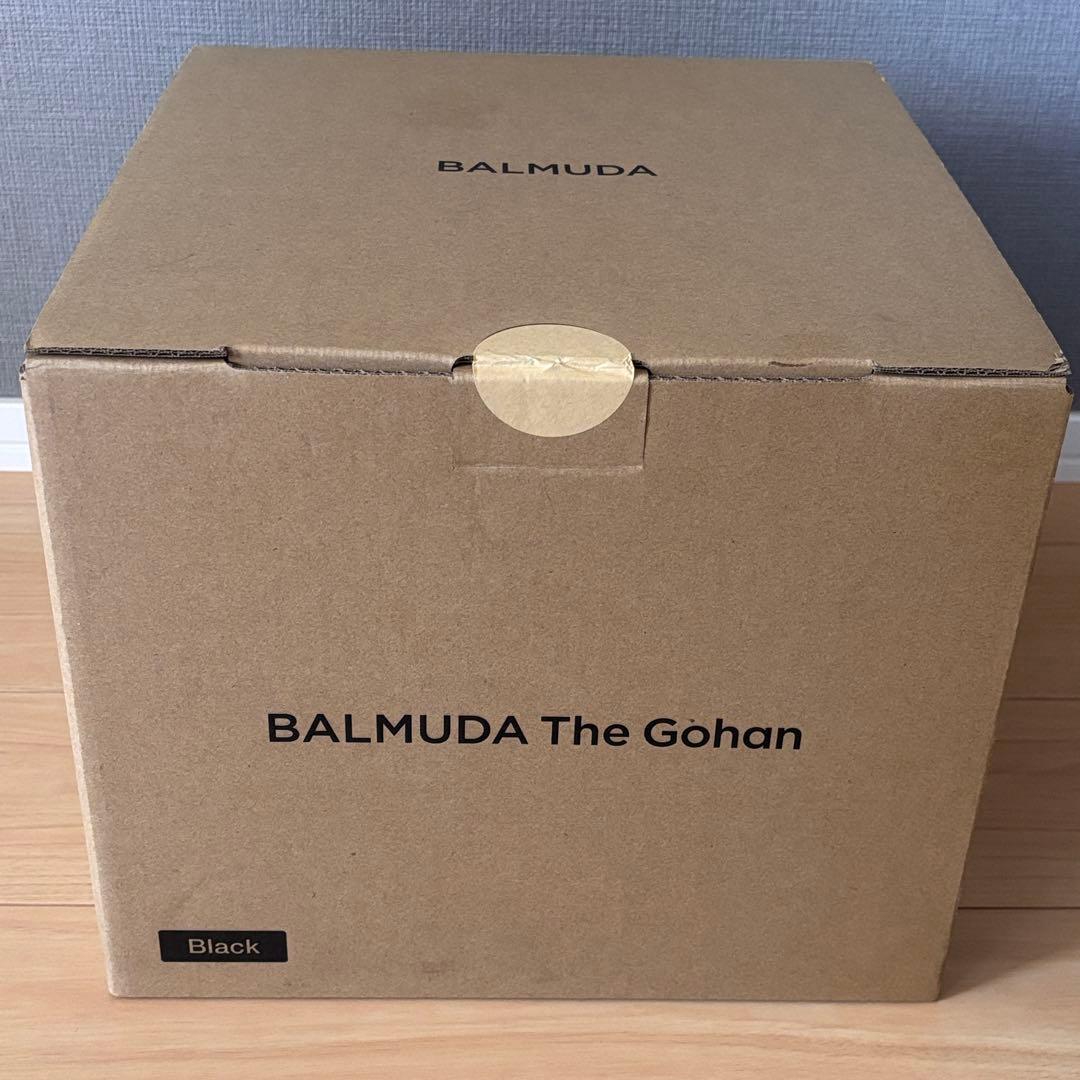 新品未開封 BALMUDA The Gohan 炊飯器 K08A-BK ブラック