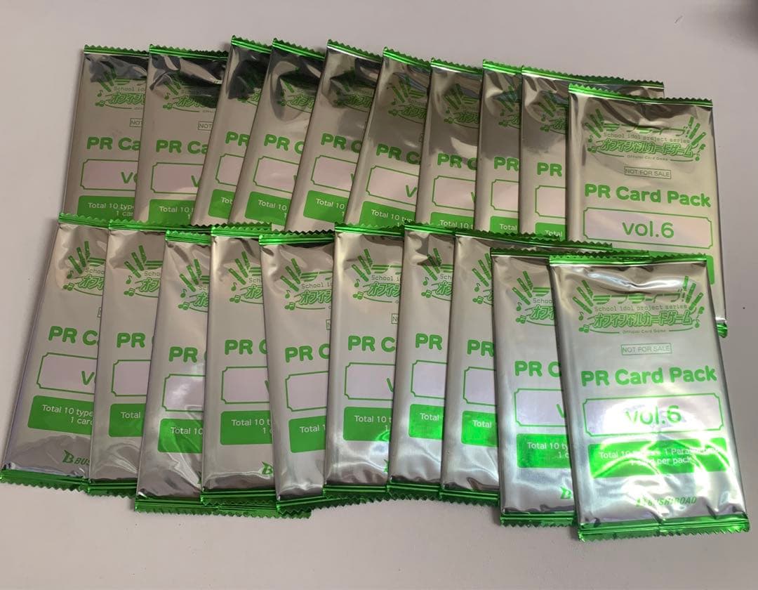 ラブライブ　ラブカ　PR プロモ　Vol.6 未開封　20パック