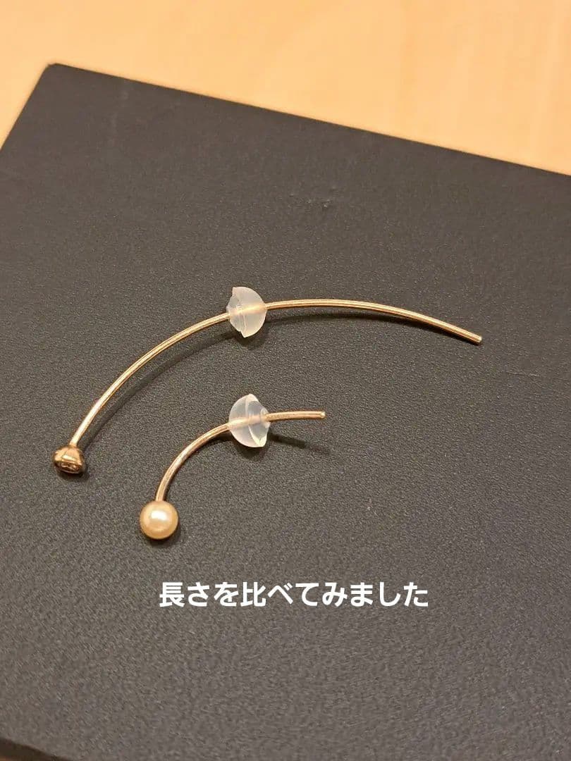 【Hirotka】ダイヤモンド ロングアロー ピアス