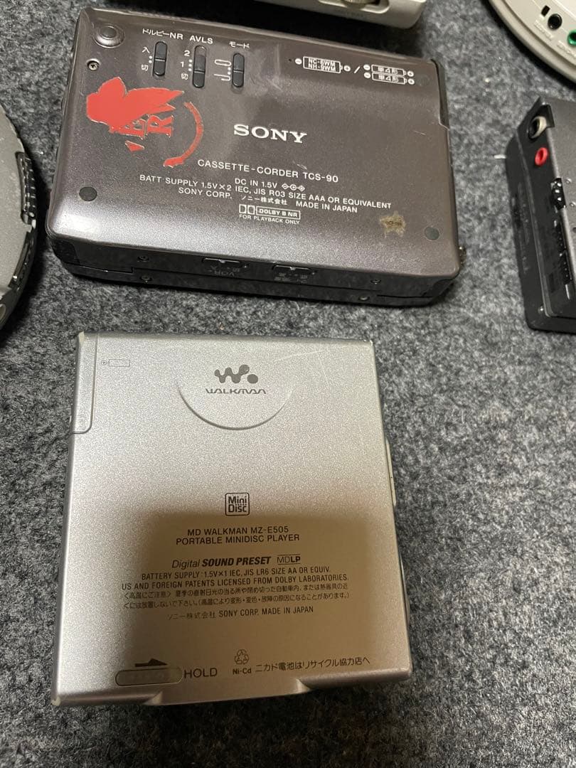 SONY WALKMAN MDプレーヤージャンク品