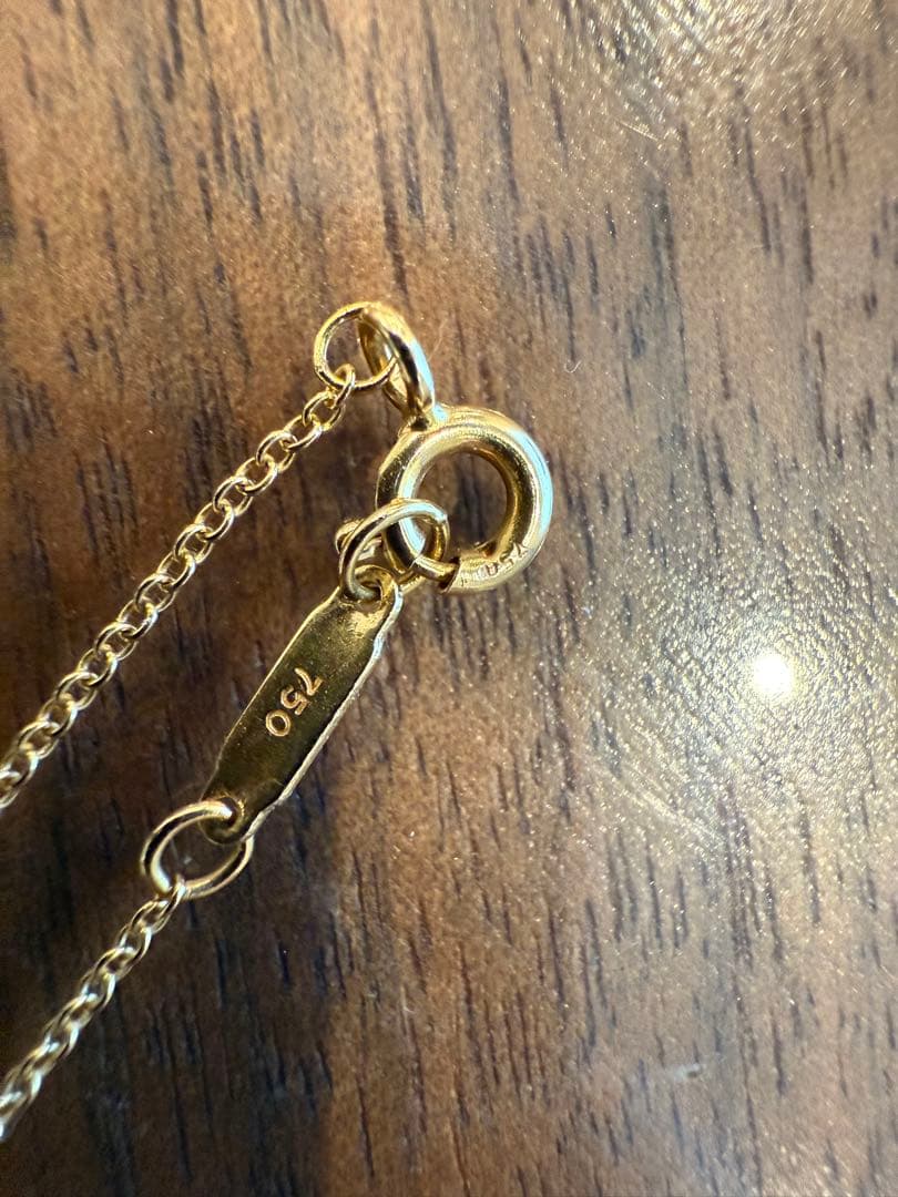 ピ*ュ様 Tiffany & Co. ネックレス18K ヴィンテージオーバルキー