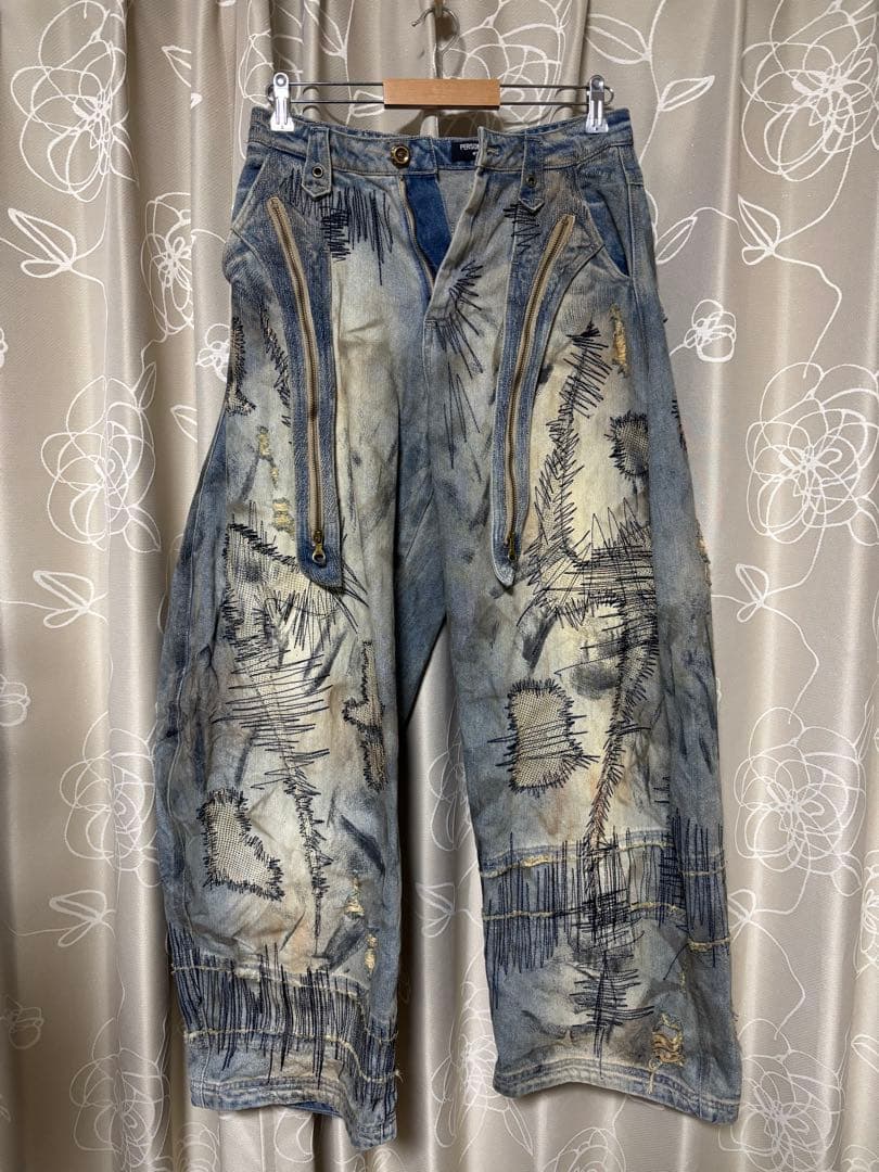 person soul バギーデニムパンツ サイズS