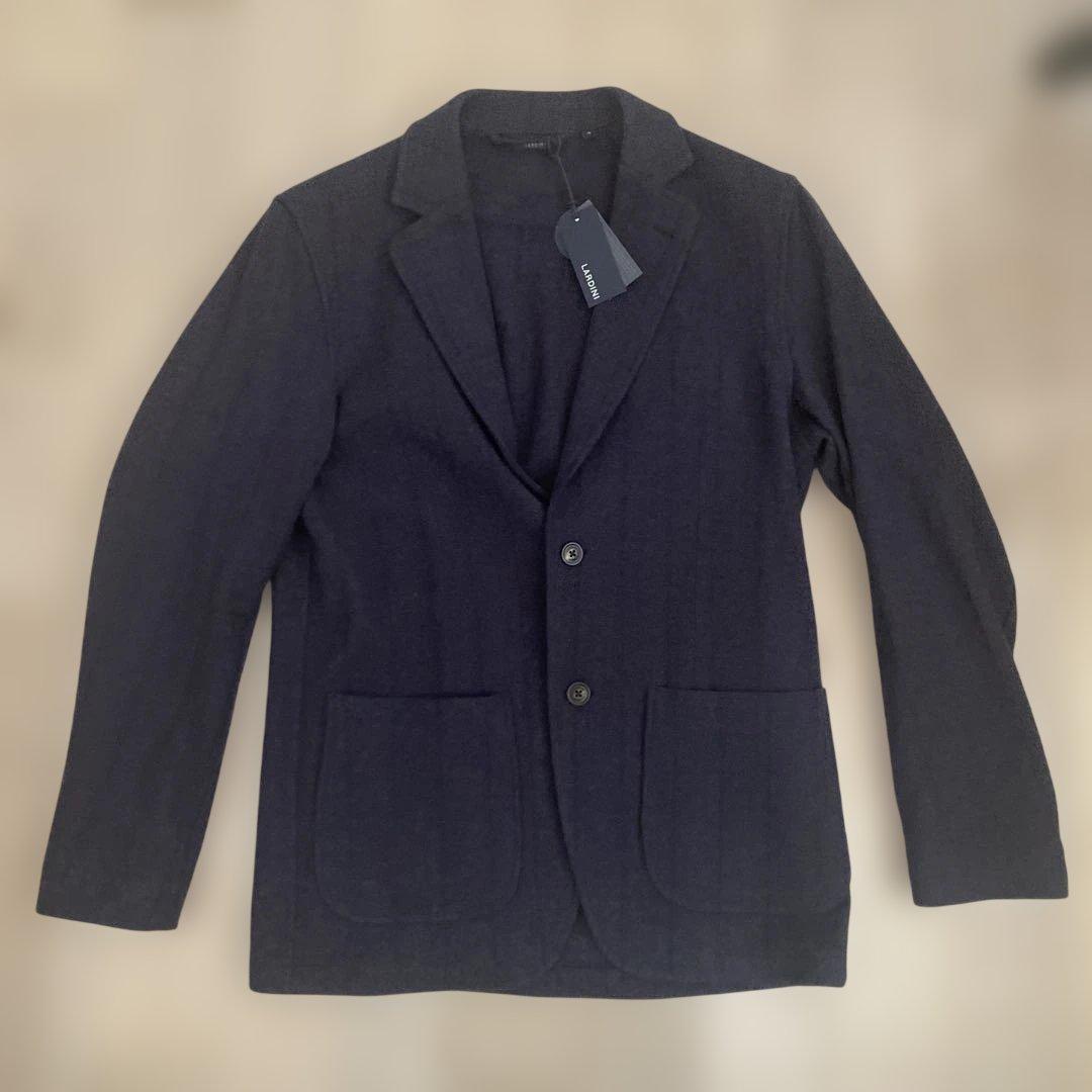 ラルディーニ ヘリンボーン ニットジャケット S